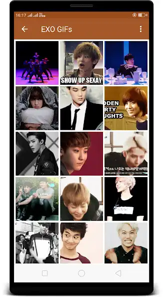 Play EXO: GIFs Collection as an online game EXO: GIFs Collection with UptoPlay
