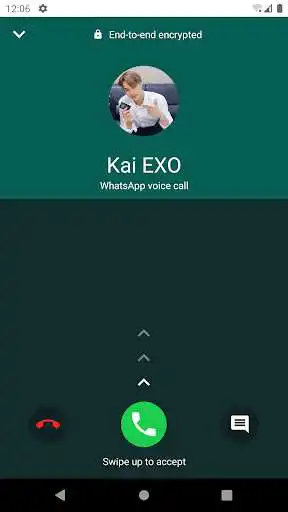 Play EXO Kai - Fake Call as an online game EXO Kai - Fake Call with UptoPlay