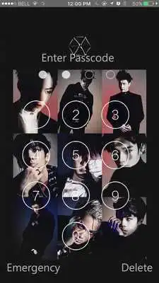 Play EXO Kpop Lock Screen