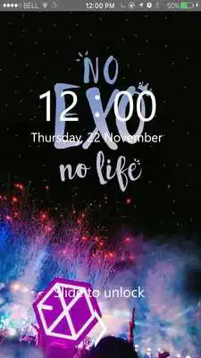 Play EXO Kpop Lock Screen