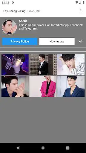 Play EXO Lay Zhang - Fake Call  and enjoy EXO Lay Zhang - Fake Call with UptoPlay