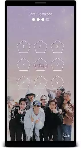 Play EXO Lock Screen as an online game EXO Lock Screen with UptoPlay