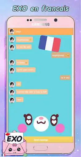 Play Exo Messenger! Chat Simulator as an online game Exo Messenger! Chat Simulator with UptoPlay