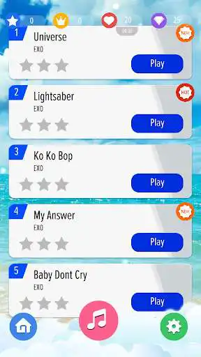 Play EXO Piano Tiles KPOP 2019 as an online game EXO Piano Tiles KPOP 2019 with UptoPlay