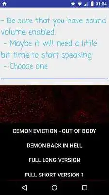 Play Exorcism of the supernatural Play Exorcism of the supernatural