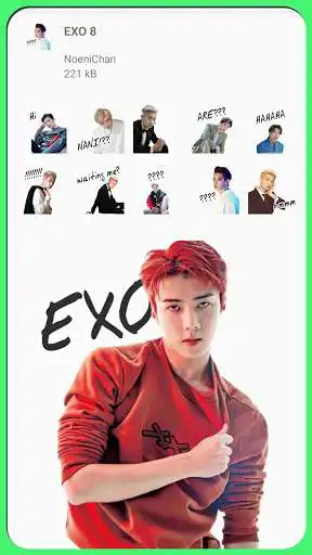 Play EXO Stickers for WhatsApp  and enjoy EXO Stickers for WhatsApp with UptoPlay