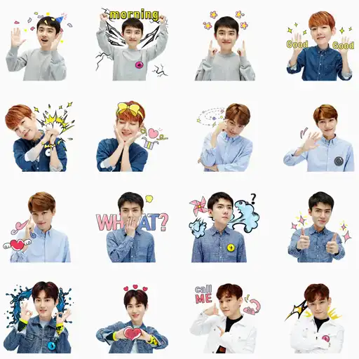 Play EXO WAStickerApps : Stickers for Whatsapp APK