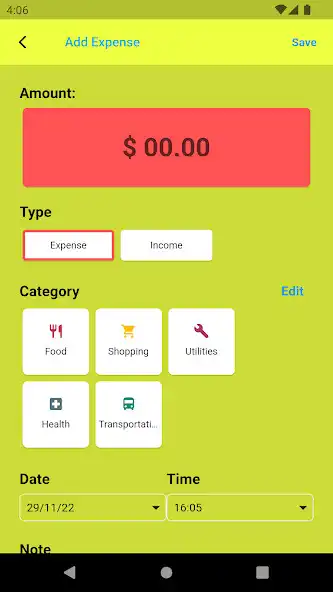 Play Expense tracker budget money as an online game Expense tracker budget money with UptoPlay