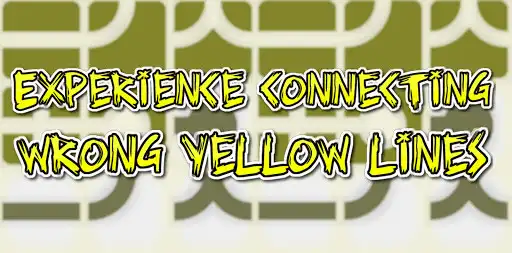 Play Experience connecting wrong yellow lines  and enjoy Experience connecting wrong yellow lines with UptoPlay