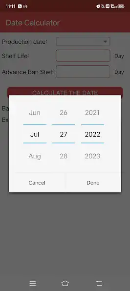 Play Expired Date Calculator as an online game Expired Date Calculator with UptoPlay