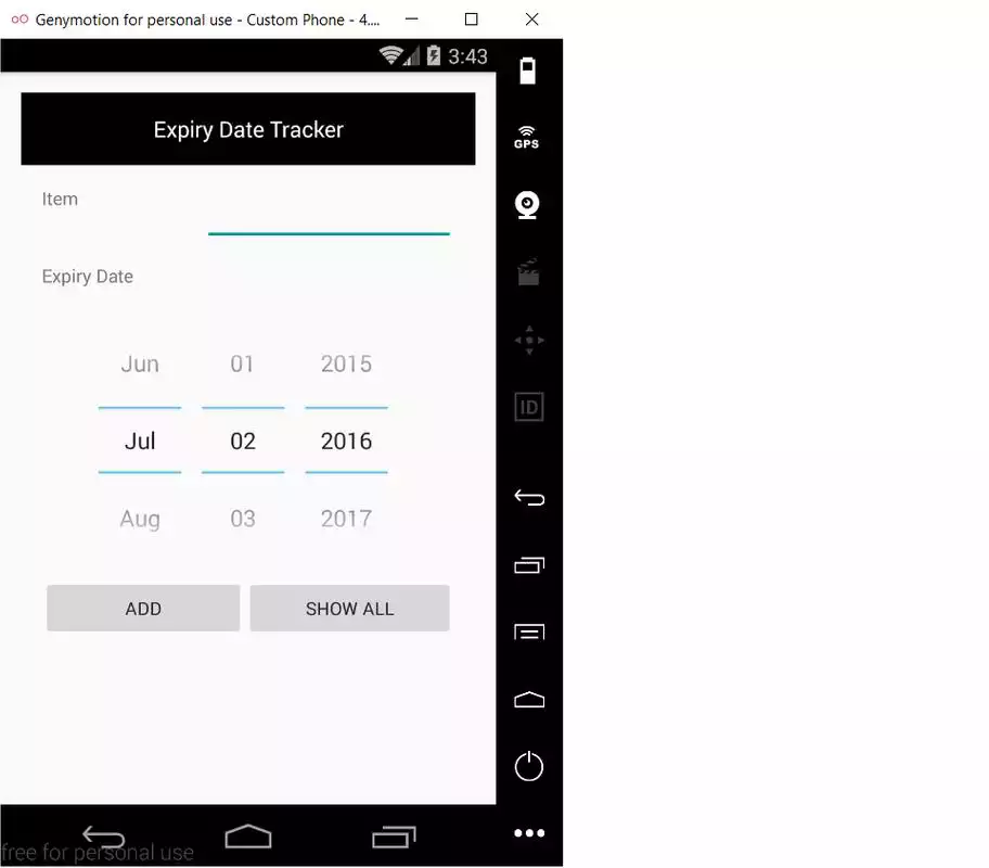 Play Expiry Manager