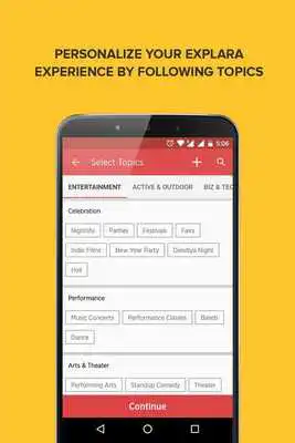 Play EXPLARA - Events  Experiences