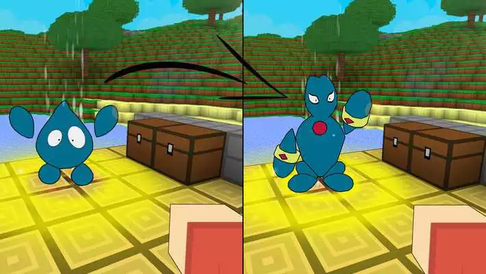 Play Exploration Block Craft: Pixelmon Battle mod