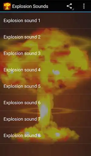 Play Explosion Sounds Prank as an online game Explosion Sounds Prank with UptoPlay