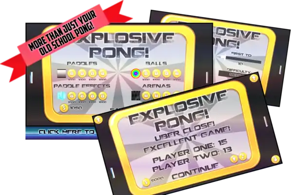 Play Explosive Pong!