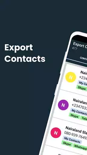 Play Export contacts  and enjoy Export contacts with UptoPlay