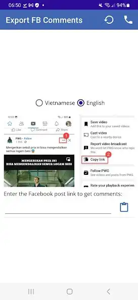 Play Export FB Comments  and enjoy Export FB Comments with UptoPlay