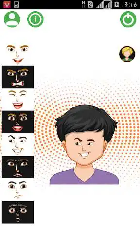 Play Expressions de visage as an online game Expressions de visage with UptoPlay