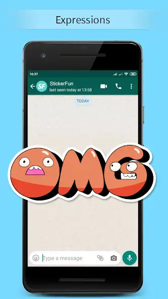 Play Expression Stickers as an online game Expression Stickers with UptoPlay