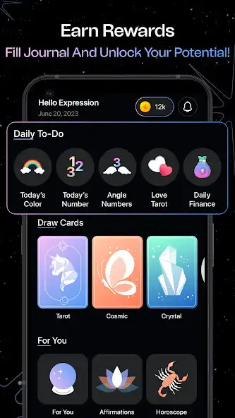 Play Expression Tarot Reading as an online game Expression Tarot Reading with UptoPlay