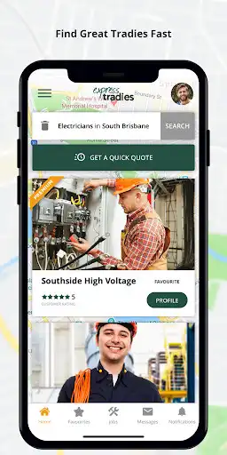 Play Express Tradies - Find Tradies Fast  and enjoy Express Tradies - Find Tradies Fast with UptoPlay