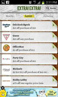 Play Extra Extra Deals and Coupons
