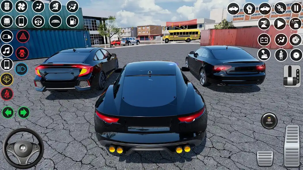 Play Extreme Car Driving School Sim as an online game Extreme Car Driving School Sim with UptoPlay