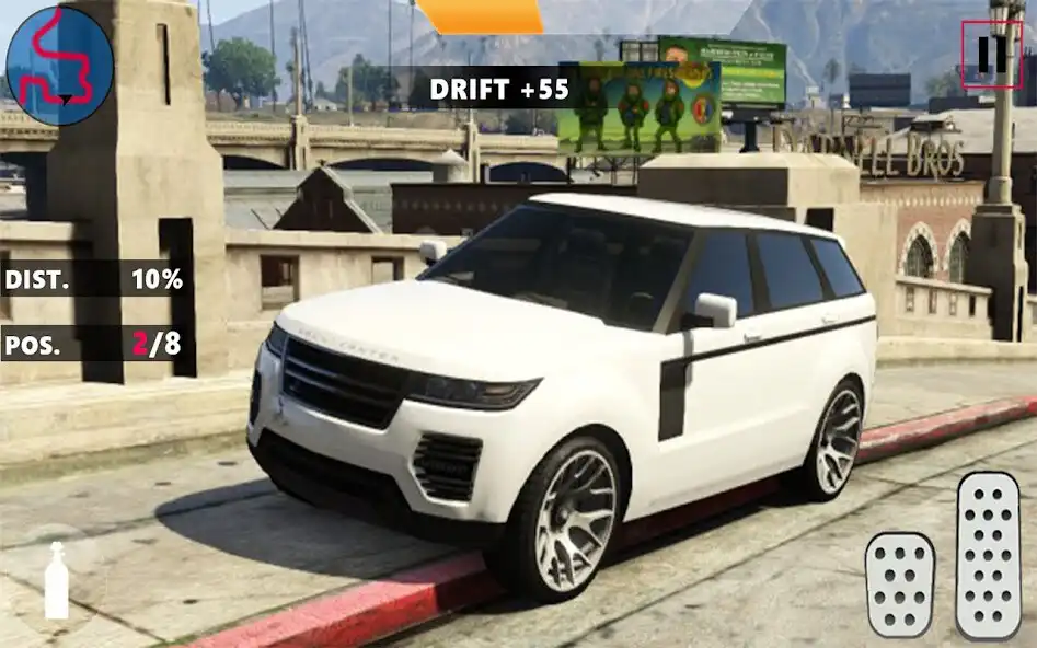 Play Extreme Car Driving Simulator : Range Rover Drift as an online game Extreme Car Driving Simulator : Range Rover Drift with UptoPlay