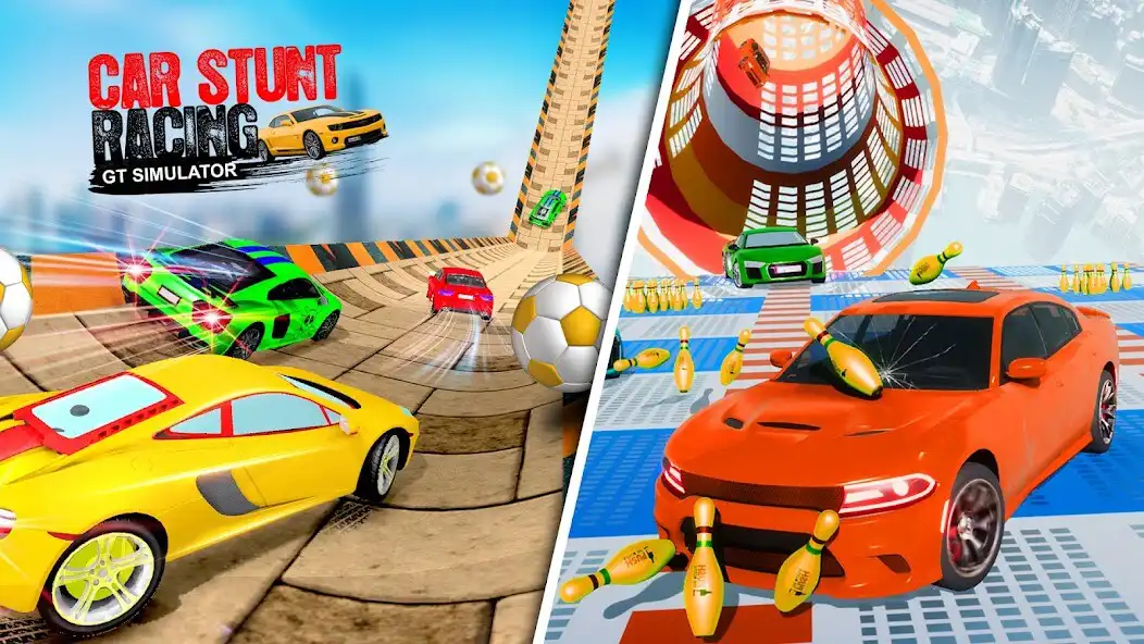 Play Extreme Car GT Spider Stunts 2  and enjoy Extreme Car GT Spider Stunts 2 with UptoPlay