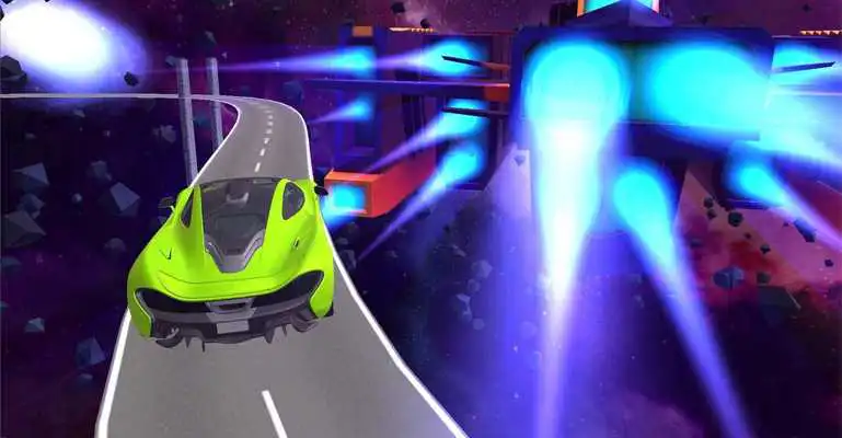 Play Extreme Car Race in space