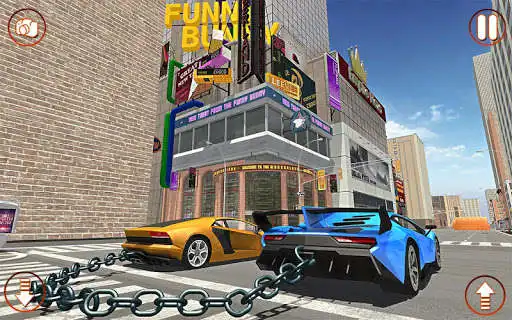 Play APK Extreme Chained Car Driving Simulator : 2019 Games  and enjoy Extreme Chained Car Driving Simulator : 2019 Games using 