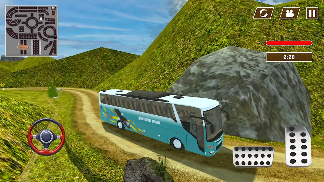 Play Extreme City Bus 3D Simulator as an online game Extreme City Bus 3D Simulator with UptoPlay