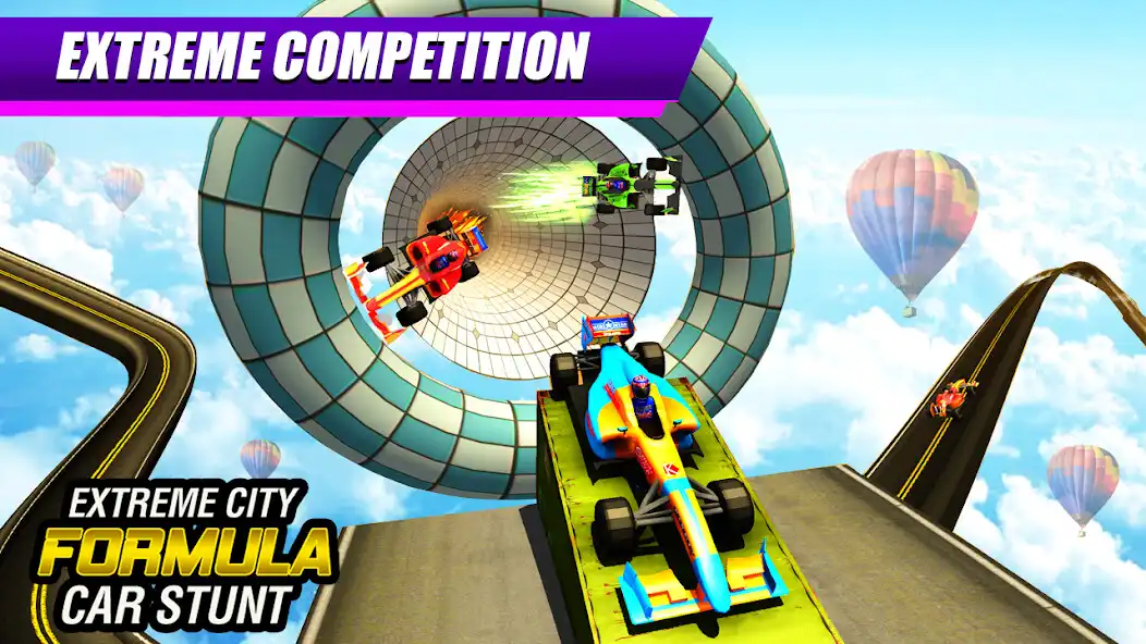 Play Extreme City Formula Car Stunts : GT Racing Stunts  and enjoy Extreme City Formula Car Stunts : GT Racing Stunts with UptoPlay