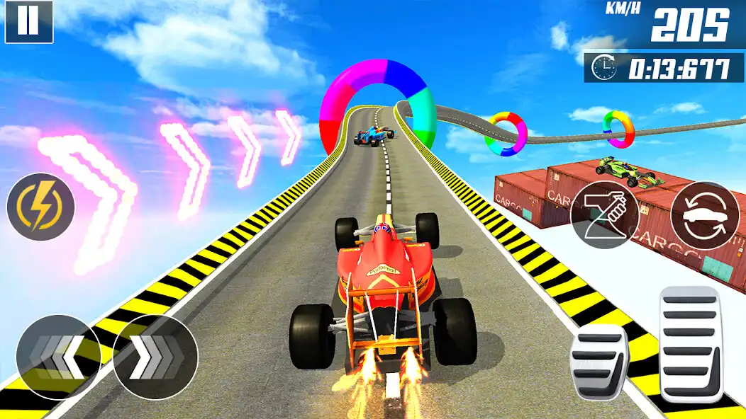 Play Extreme City Formula Car Stunts : GT Racing Stunts as an online game Extreme City Formula Car Stunts : GT Racing Stunts with UptoPlay