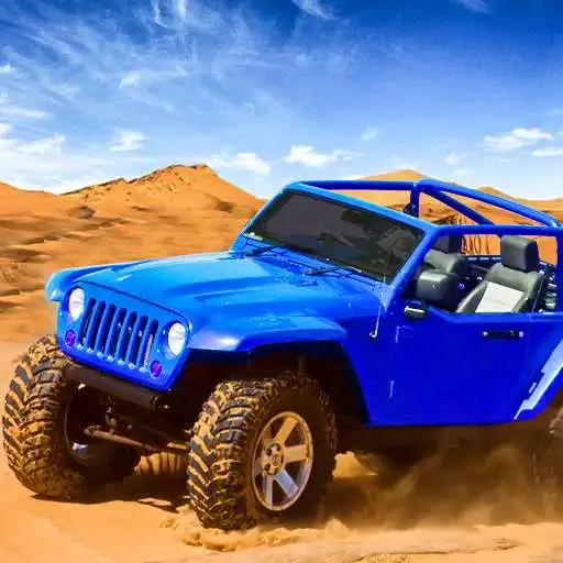 Free play online Extreme desert jeep Driving  APK