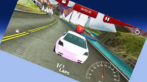Play Extreme Drift Car 3D as an online game Extreme Drift Car 3D with UptoPlay