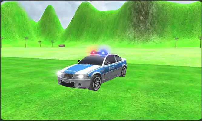 Play Extreme Flying Police Car 3D