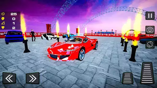 Play Extreme GT Racing Impossible Sky Ramp New Stunts as an online game Extreme GT Racing Impossible Sky Ramp New Stunts with UptoPlay