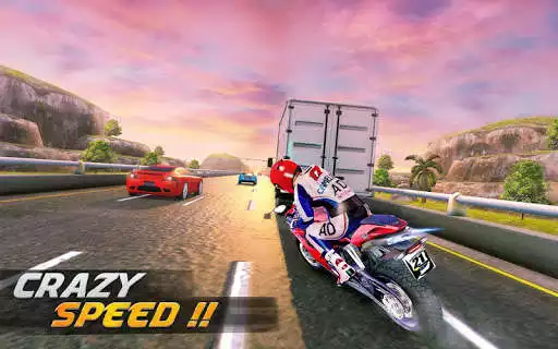 Play Extreme Highway Bike Racing  and enjoy Extreme Highway Bike Racing with UptoPlay