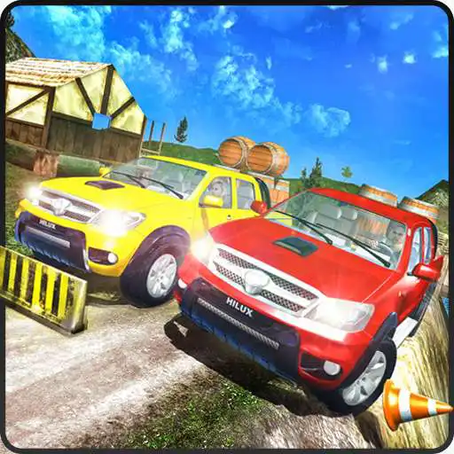 Run free android online Extreme Hill Driving Offroad 4x4 Hilux APK