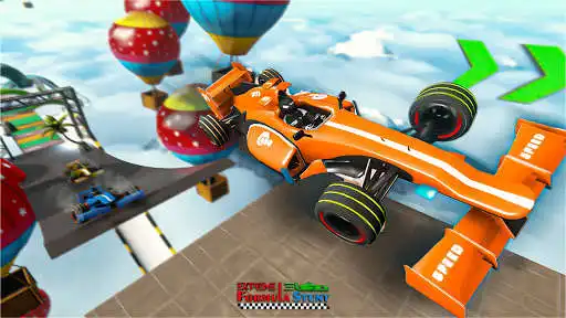 Play Extreme Mega Ramp Stunt Car as an online game Extreme Mega Ramp Stunt Car with UptoPlay