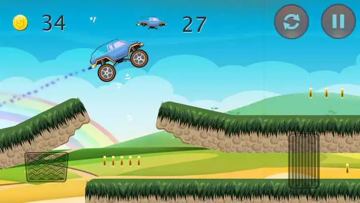 Play Extreme Monster Hill Climb2017