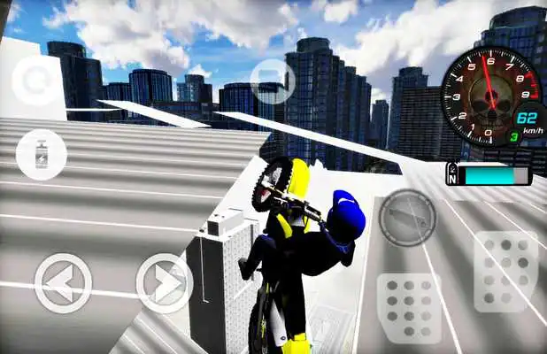Play Extreme Motorcycle Jump 3D