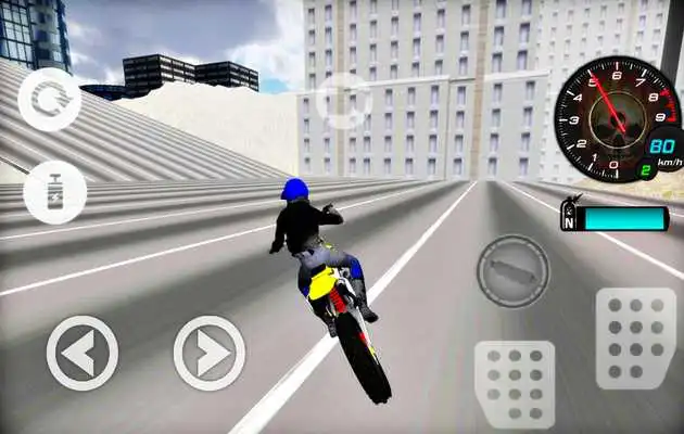 Play Extreme Motorcycle Jump 3D