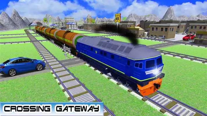 Play Extreme orange train driving simulator 2017 Play Extreme orange train driving simulator 2017