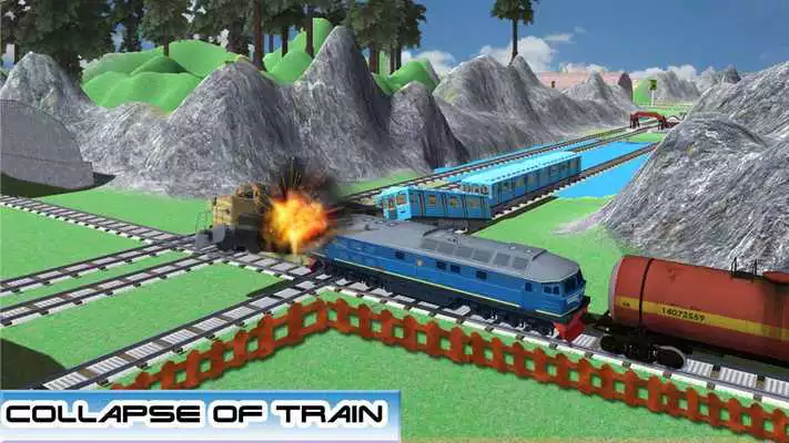 Play Extreme orange train driving simulator 2017 Play Extreme orange train driving simulator 2017
