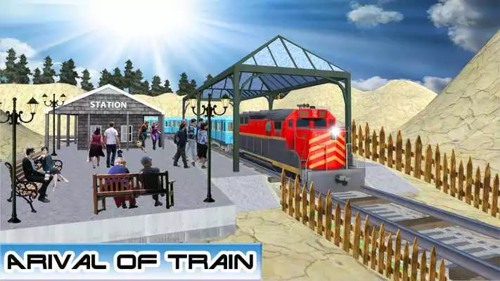 Play Extreme orange train driving simulator 2017 Play Extreme orange train driving simulator 2017