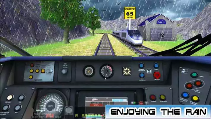 Play Extreme orange train driving simulator 2017 Play Extreme orange train driving simulator 2017