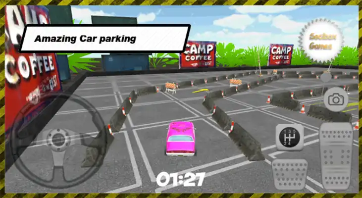 Play Extreme Pink Car Parking