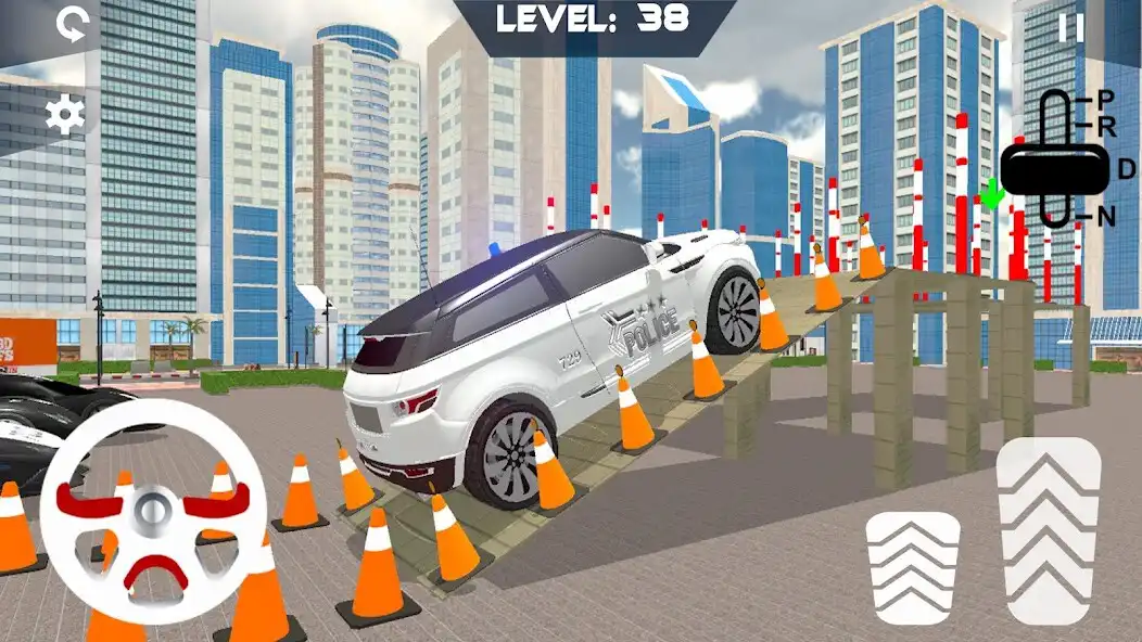 Play Extreme Police Car Spooky Stunt Parking 3D  and enjoy Extreme Police Car Spooky Stunt Parking 3D with UptoPlay